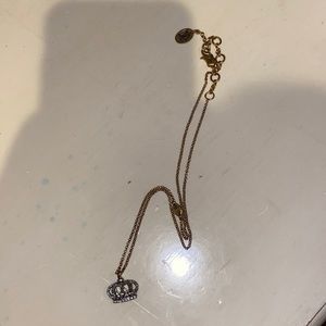 Juicy couture Crown Necklace